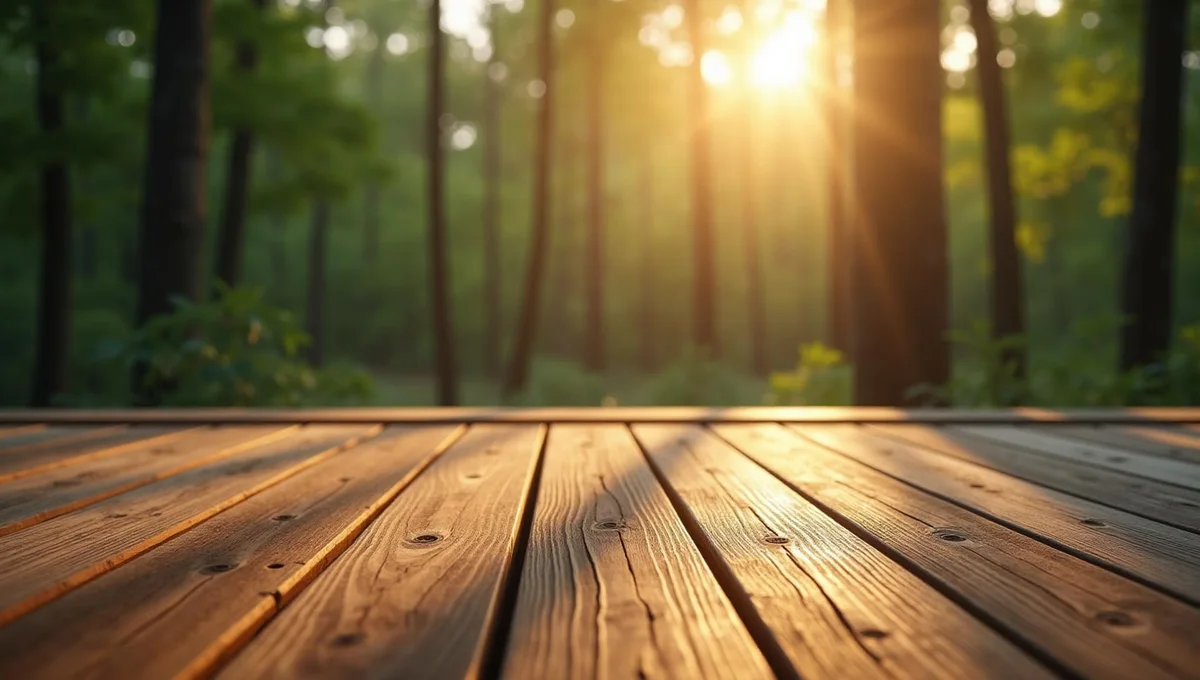 Stock de bois empilé sur la plateforme de Radepont
